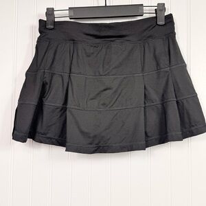 Sofibella Womens UV Tennis Skirt Golf Skort Black Style #1957 FLAW